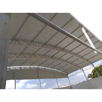 Coberturas metálicas para quadras esportivas em Apucarana