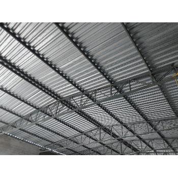 Construção de telhado industrial em RJ